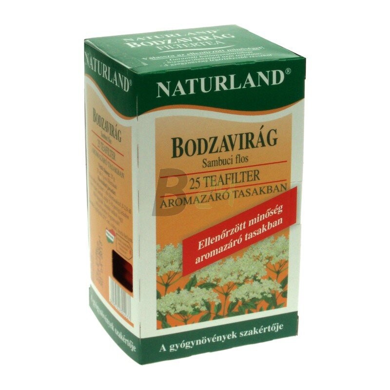 Naturland bodzavirág tea 25 filteres (25 filter) ML005848-13-6