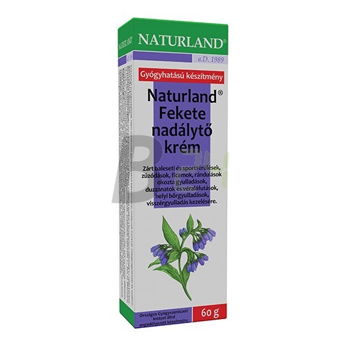 Naturland feketenadálytő krém 60 g (60 g) ML012163-24-5