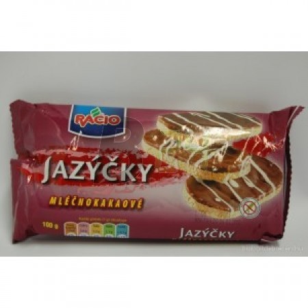 Racio jazycky rizses szelet csokis 100 g (100 g) ML017807-16-10