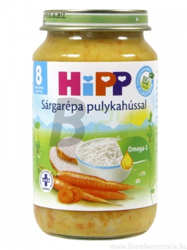 Hipp 6530 sárgarépa pulykahússal (220 g) ML020403-10-2