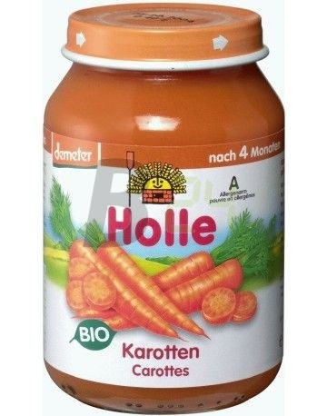 Holle bio bébiétel sárgarépa (190 g) ML021616-10-3