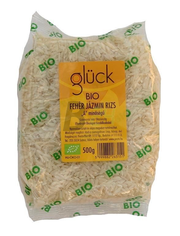 Glück bio jázminrizs fehér 500 g (500 g) ML024122-35-1