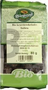 Biopont bio buláta keserűcsokoládés (80 g) ML025774-34-8