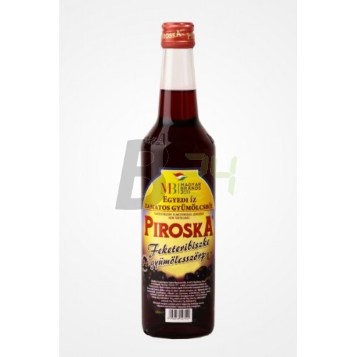 Piroska gyümölcsszörp feketeribizli (700 ml) ML029721-11-8