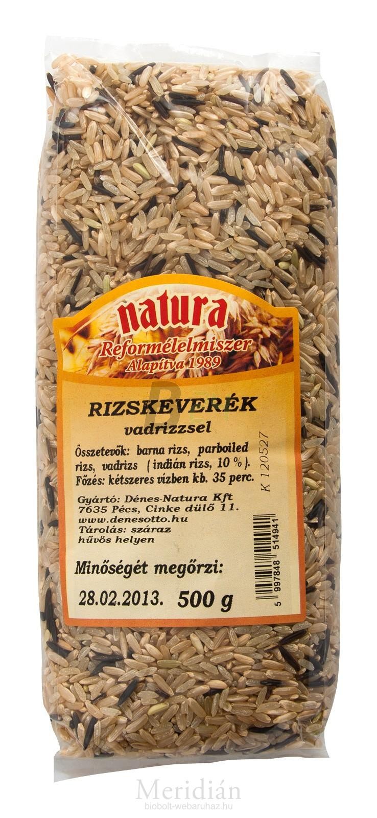 Natura rizskeverék vadrizzsel 500 g (500 g) ML032168-35-3