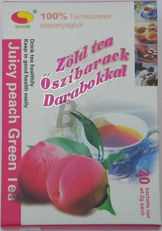 Sun moon zöld tea őszibarack (20 filter) ML037257-37-6