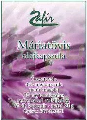 Zafir máriatövis olajkapszula (60 db) ML038489-35-9