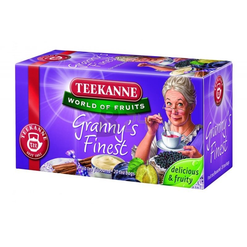 Teekanne grannys finest szilvás tea (20 filter) ML046601-36-2