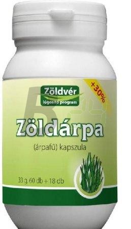 Zöldvér zöldárpa kapszula 60+18 db (60+18 db) ML047688-33-12