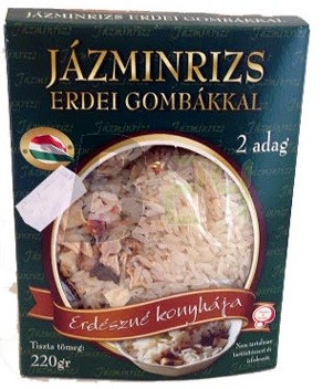 Jázminrizs erdei gombákkal (220 g) ML054246-35-1