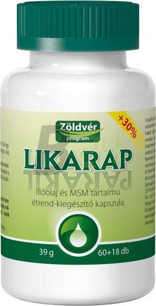 Zöldvér likarap kapszula (60+18 db) ML055809-17-8