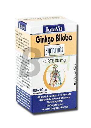 Jutavit ginkgo biloba forte kapsz. 60+10 (60+10 db) ML056052-15-3