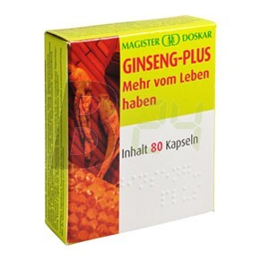 Magister ginzeng-plusz kapszula (80 db) ML056555-33-8