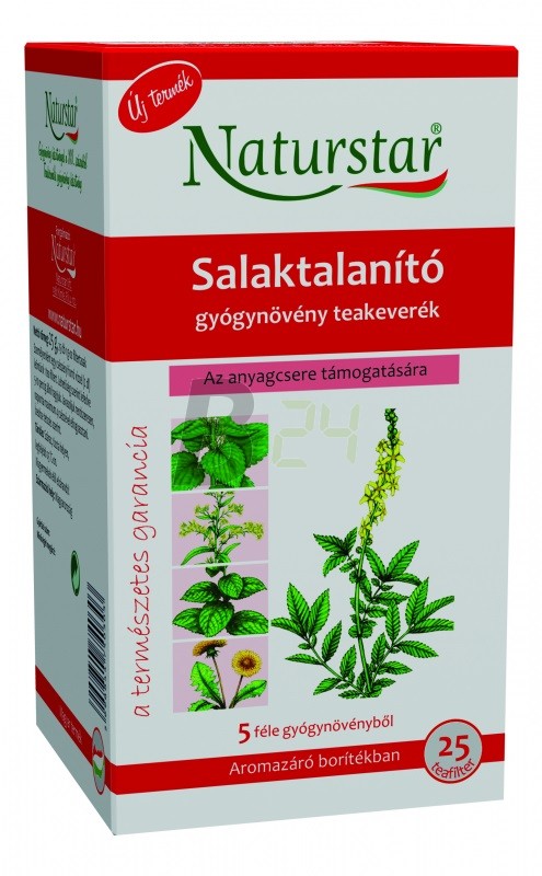 Naturstar salaktalanító teakeverék (25 filter) ML058595-39-6