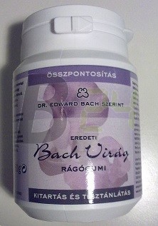 Bach virágterápiás rágó összpontosít (60 g) ML059067-110-3