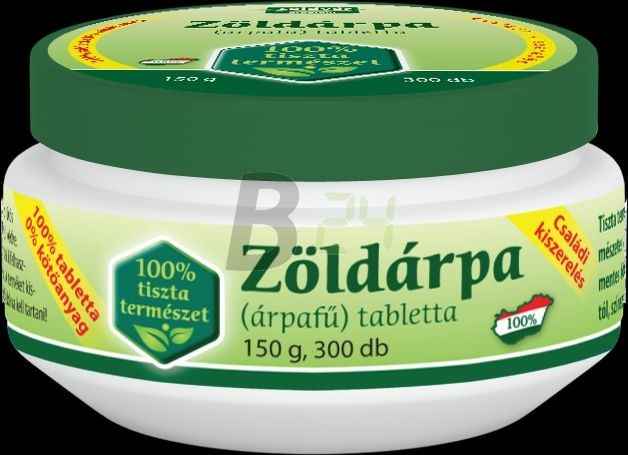 Zöldvér zöldárpa tabletta 300 db (300 db) ML061270-17-8