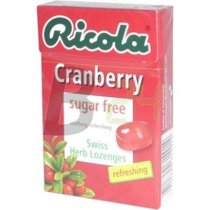 Ricola cukor tőzegáfonya (40 g) ML062299-28-7