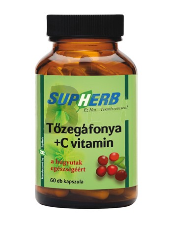 Supherb tőzegáfonya+c vitamin kapszula (60 db) ML062505-33-8