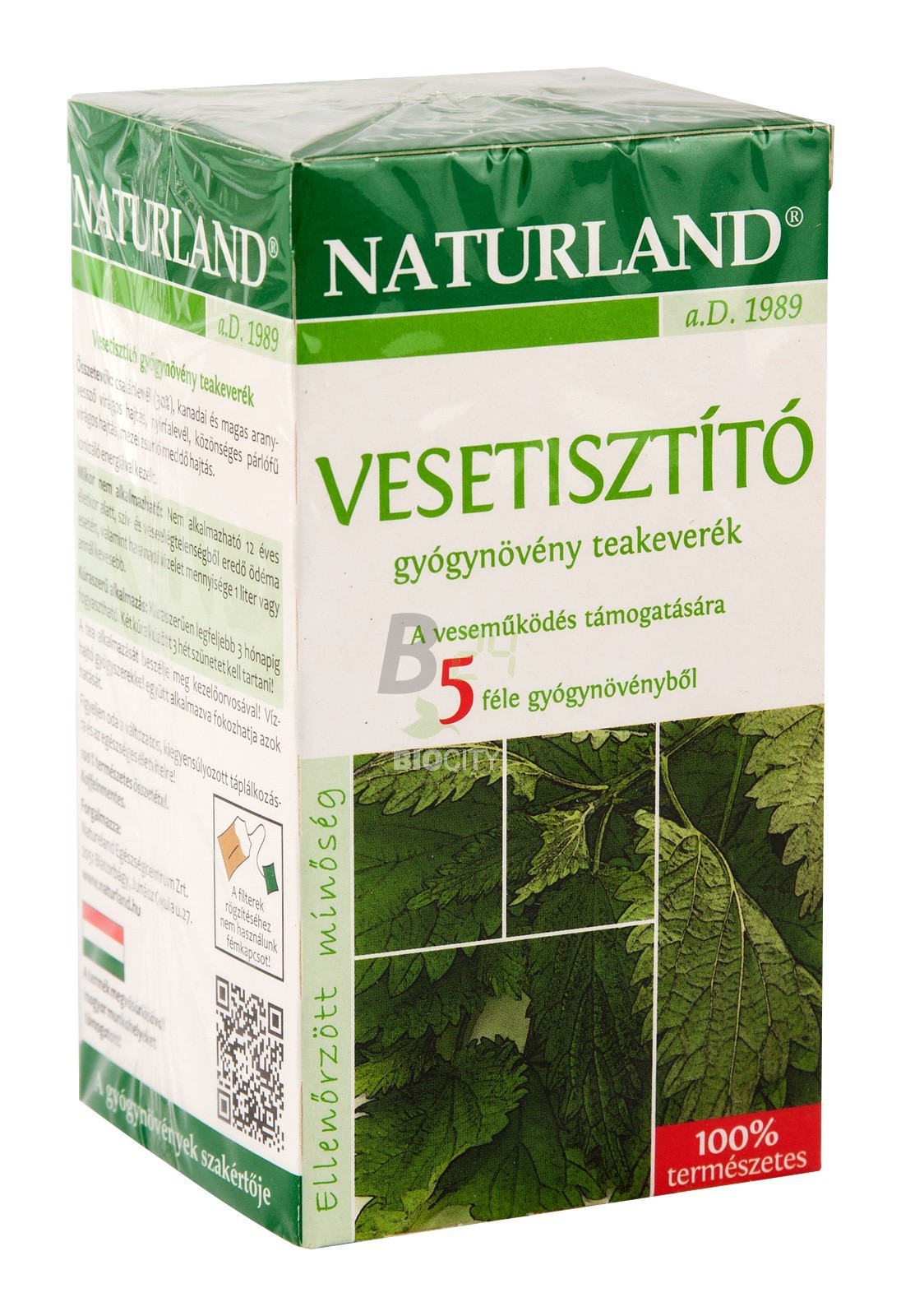 Naturland vesetisztító tea 20 filteres (20 filter) ML062557-13-5