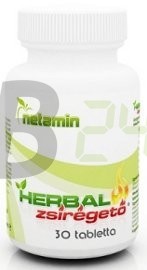 Netamin herbal zsírégető tabletta 30 db (30 db) ML066343-34-1