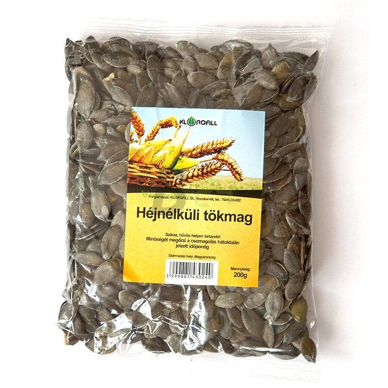 Klorofill héjnélküli tökmag 200 g (200 g) ML069075-32-2