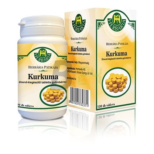 Herbária kurkuma tabletta (120 db) ML072234-17-7