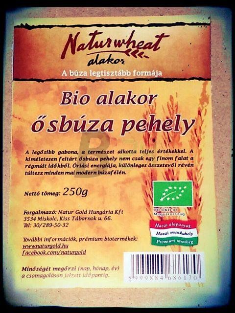 Naturwheat bio alakor ősbúza pehely 250g (250 g) ML073310-30-7