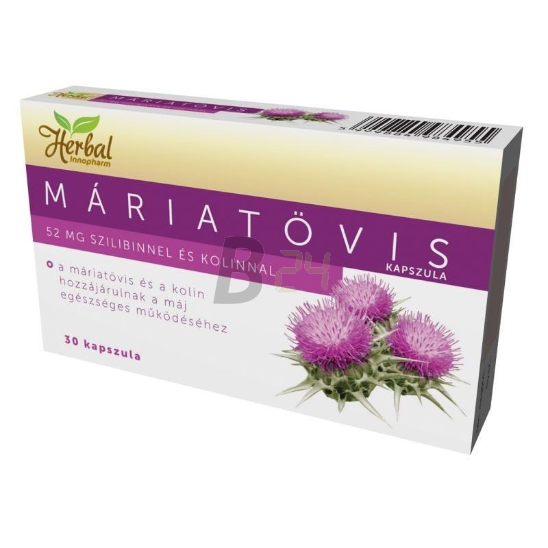 Innopharm herbal máriatövis kapszula (30 db) ML073580-33-6