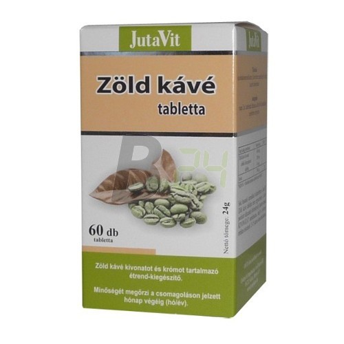 Jutavit zöldkávé + króm tabletta (60 db) ML074950-15-4