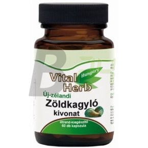 Vital herb zöldkagyló kivonat kapszula (60 db) ML075891-33-10