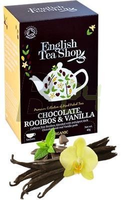 Ets bio szálas tea csoki-vaníliás rooib. (100 g) ML076636-36-8