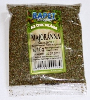 Rapet majoránna morzsolt (15 g) ML077980-20-7